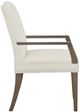 Fairfield® Customizable Entree Dining Camel Short Back Arm Chair-2