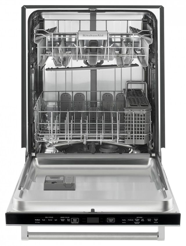 KitchenAid® 24" Stainless Steel Built In Dishwasher-1