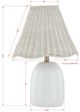 Forty West Prairie White Table Lamp-1