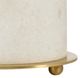 Wildwood Lamps Swirl Gold/Natural White Credenza Lamp-1