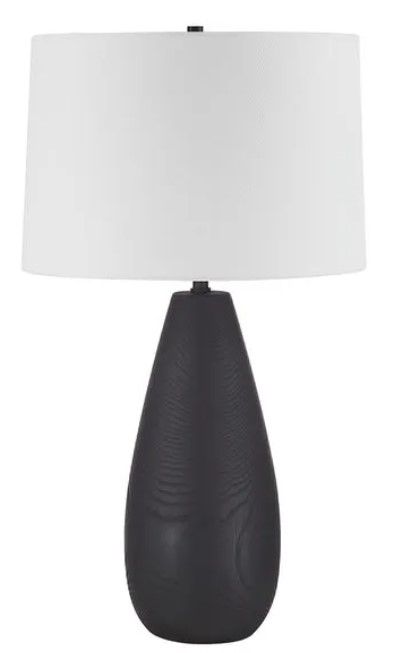 Renwil® Tala Matte Black Table Lamp-0