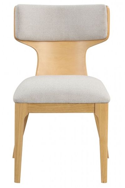 Furniture of America® Caerwys Natural Dining Chair-2