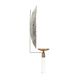 A & B Home Maria Gold/Silver Wall Scone-1