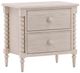 Dovetail Furniture Marcellina Whitewash Nightstand-0