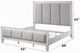 ACME Furniture Katia Light Gray/Weathered White Queen Panel Bed-2