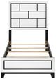 Homelegance® Davi White Youth Twin Panel Bed-4