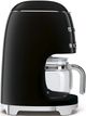 Smeg 50's Style Black Countertop Coffee Maker-4