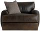 Bernhardt Cameron Bernhardt Living Brown 44" Leather Swivel Chair-2