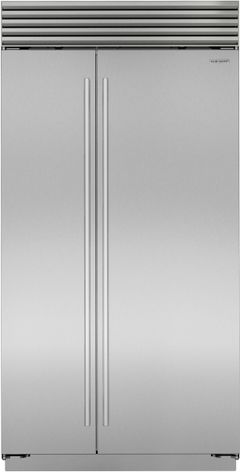 Sub-Zero® Classic Series 42 in. 24.8 Cu. Ft. Stainless Steel Built In Side-by-Side Refrigerator