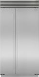Sub-Zero® Classic Series 42" 24.8 Cu. Ft. Stainless Steel Built In Side-by-Side Refrigerator/Freezer-0