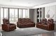 New Classic® Home Furnishings Chester Brown Power Glider Recliner-1