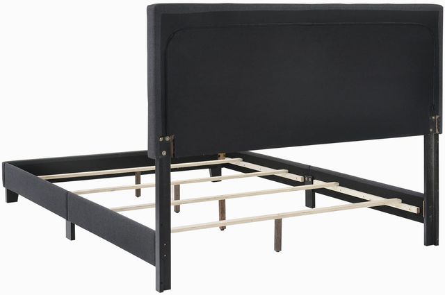 Coaster® Mapes Charcoal Full Upholstered Bed-1