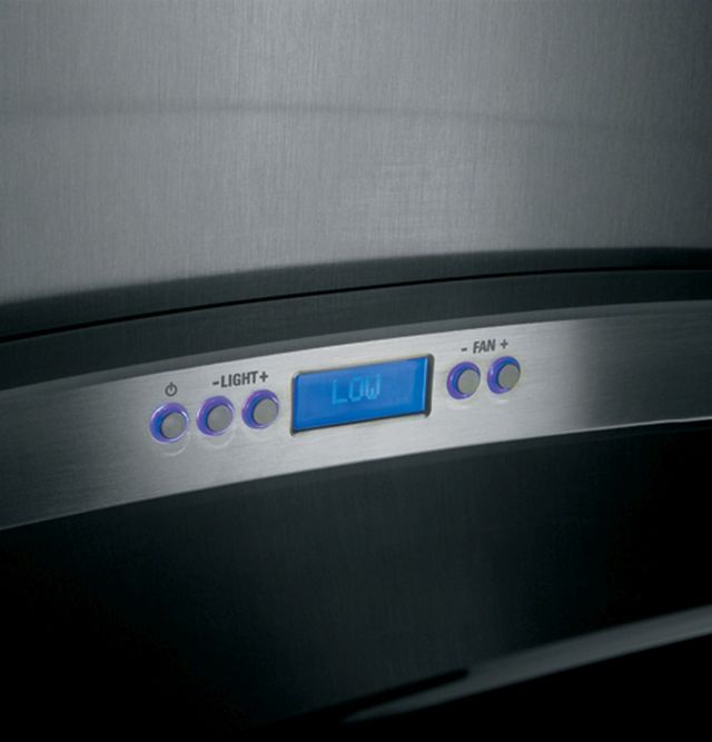 Monogram® 36" Glass Canopy Island Ventilation-2
