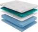 Diamond Mattress® Dreamstage 2.0 Glory 12" Gel Memory Foam Medium Tight Top Queen Mattress-2