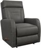 La-Z-Boy® Lennon Charcoal Leather Manual Wall Recliner-0
