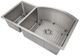 ZLINE Aspen 33" Undermount Double Bowl Stainless Steel Kitchen Sink-1