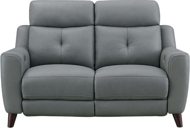 Aurora Furniture Chinook Slate Power Reclining Loveseat-0