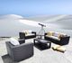 CabanaCoast® Customizable Chorus Wicker 46"x26" Outdoor Rectangular Coffee Table-2