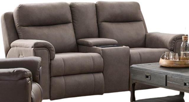 Southern Motion™ Customizable Hamilton Power Reclining Loveseat with Headrest, Console, Hidden Cupholders, SoCozi™ and Zero Gravity Extra-0