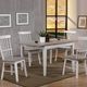 Winners Only® Brantley Gray/White Dining Side Chair-2