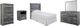Signature Design by Ashley® Baystorm 5-Piece Gray Twin Panel Headboard Bedroom Set-0