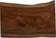 Century® Customizable Details Live Edge 48" Guan. Slab Cocktail with Acrylic Base-1