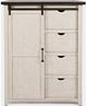 Jofran Inc. Madison County Vintage White Door Chest-0