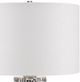 Currey & Company Charcoal Gray/Off-White/White Table Lamp-2