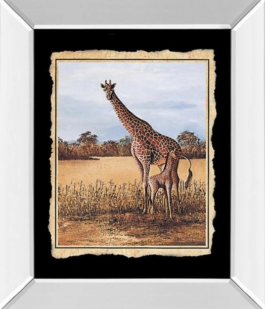 Classy Art Giraffe Wall Art-0