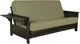 Kodiak Furniture Jozie Graystone/Monte Toro Pistachio Full Futon-0