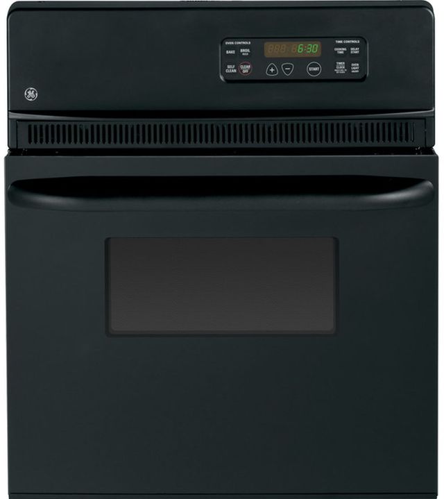 GE® 24" Black Electric Built In Single Oven-0