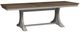Liberty Furniture Farmhouse Reimagined 6-Piece Antique White/Chestnut Trestle Table Set-2