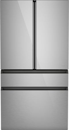 Café™ 36 in. 23.2 Cu. Ft. Platinum Glass Counter Depth French Door Refrigerator
