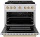 ZLINE Autograph Edition 36" Stainless Steel Pro Style Gas Range-1