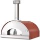 Fontana Forni Marinara 39" Red Pizza Oven -0
