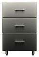 Kalamazoo™ Outdoor Gourmet Signature Series 21" Stainless Steel Storage Cabinet with Three Drawer-0
