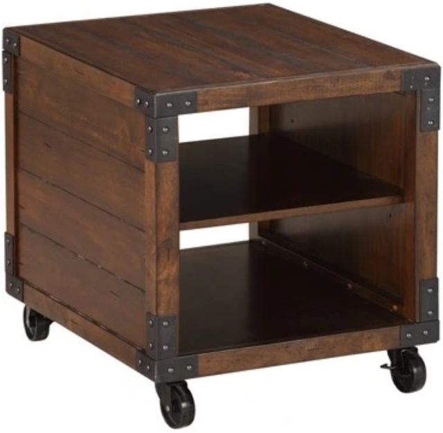 Bernards New Castle Brown End Table-0