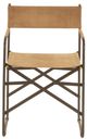 Home Trends & Design Copenhagen Sand Suede Dining Chair-1