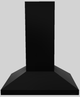 Vent-A-Hood® K Series 30" Black Wall Mounted Range Hood-0