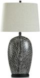 Stylecraft Obsidian Silver/Light Gray Table Lamp-0