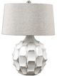 Uttermost® Guerina Gloss White Table Lamp-0