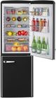 Unique® Appliances Classic Retro 22" 7.0 Cu. Ft. Midnight Black Counter Depth Bottom Freezer Refrigerator-4