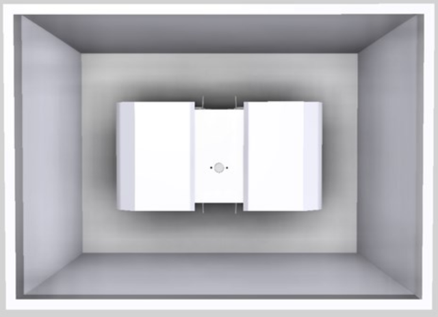 Vent-A-Hood® Designer Series 42" White Island Range Hood-1