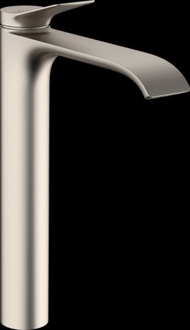Hansgrohe Vivenis Brushed Nickel 10" Single-Hole Faucet without Pop-up Drain-0