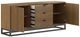 HH2 Home Reserve Light Brown 70'' Entertainment Console-1