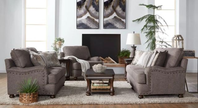 Hughes Furniture® 17285 Phineas Driftwood Loveseat-1