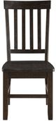 ACME Furniture Maisha 2-Piece Rustic Walnut Side Chair Set-2