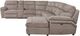 Behold™ Home Waverly 6-Piece Driftwood Power Reclining Sectional and Chaise-2