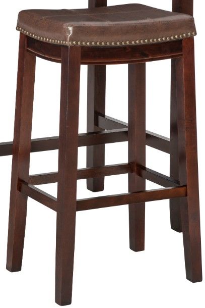 Linon Claridge 3-Piece Brown Bar Table Set-1