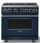 Viking® 7 Series 36" Slate Blue Pro Style Liquid Propane Gas Range-0